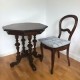 Nussbaumtisch Tisch Louis Philippe Stil
